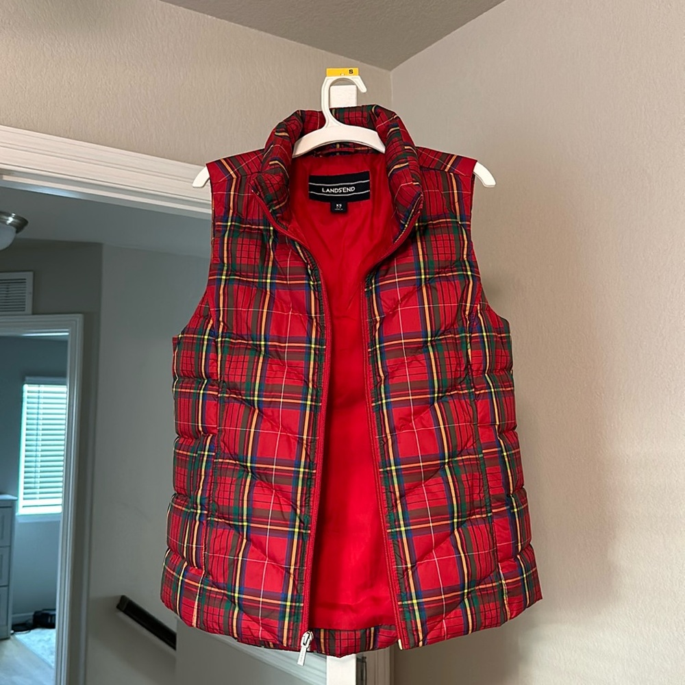 Lands End Puffer Vest